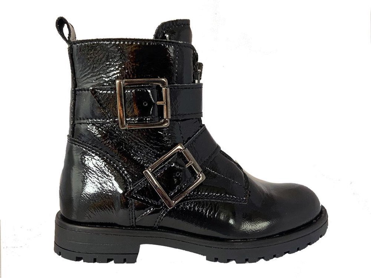 Zwarte Kipling Laarsjes Lak Hudson A