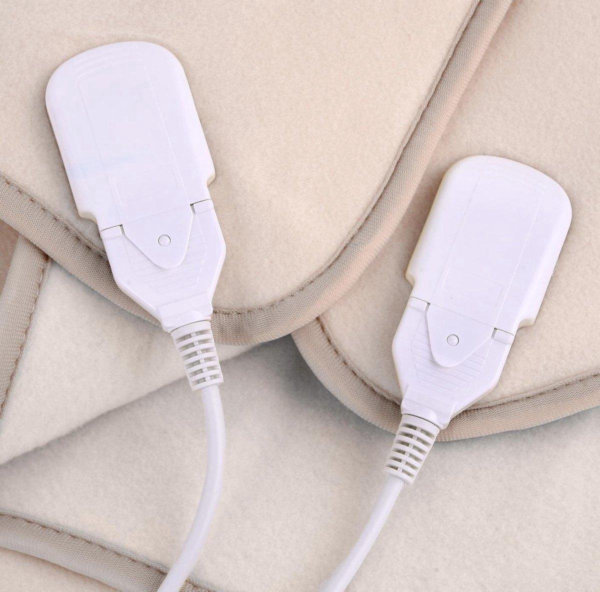 Zilan Elektrische Deken 1 Persoon 150 x 80 cm Snelle Opwarmtijd - afbeelding 2