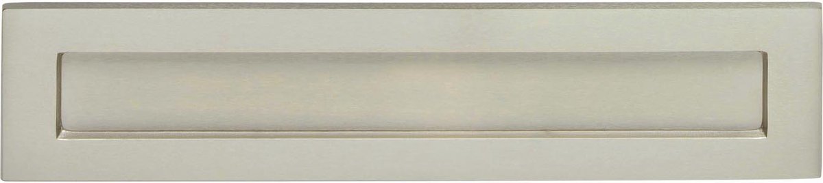 Intersteel Brievenbus rechthoekig nikkel mat