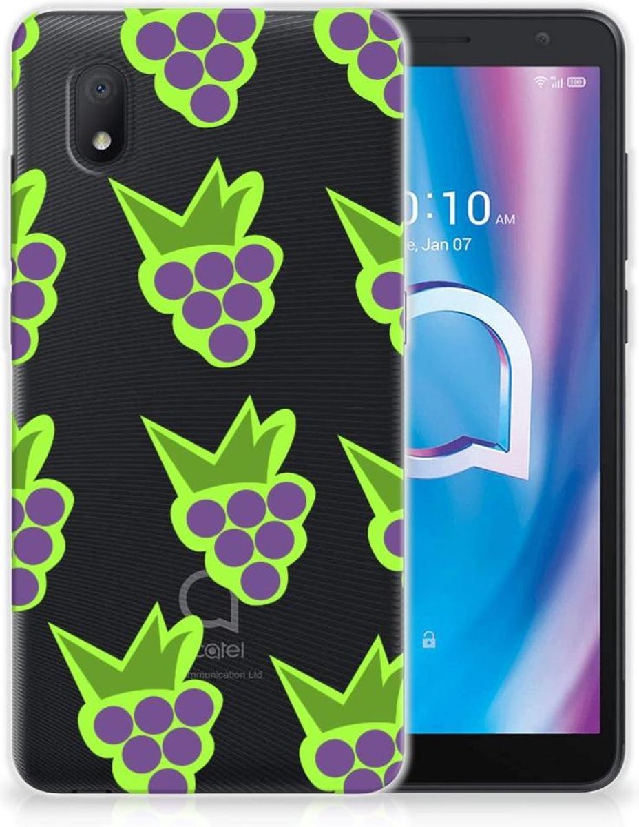 Alcatel 1B (2020) Siliconen Case Druiven