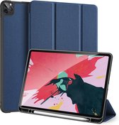 iPad Pro 12.9 (2020) hoes - Dux Ducis Domo Book Case - Donker Blauw