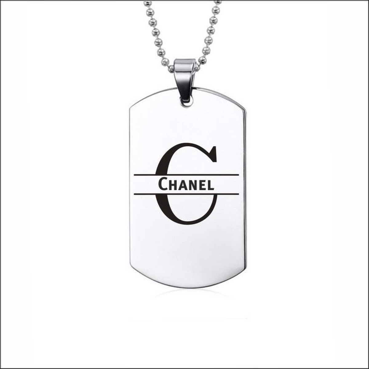 Ketting RVS Met Naam - Chanel | bol.com