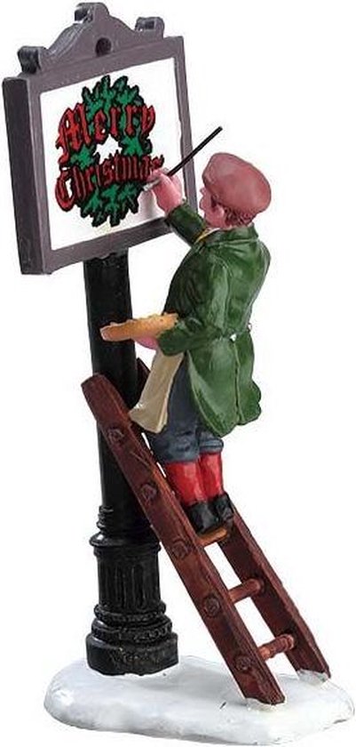 Lemax - Sign Painter - Kersthuisjes & Kerstdorpen