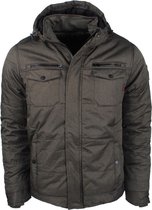 Deeluxe - Heren Winterjas - Capuchon - Model - Brighton - Khaki