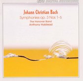 Johann Christian Bach: Symphonies Op 3 Nos 1-6 / Halstead, Hanover Band