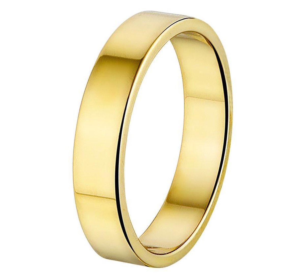 14K Geelgoud Ring A415 - 4 Mm Zonder Steen 4018130