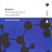 Brahms: Piano Sonata No. 3; Four Ballades