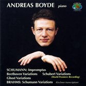 Andreas Boyde - Impromptus|Variations (CD)