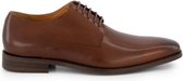 GENTS - Schoenen Heren - Nette Veterschoen glad tan Maat 42