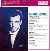Guido Cantelli In The Great Public Performances (1953-1956)