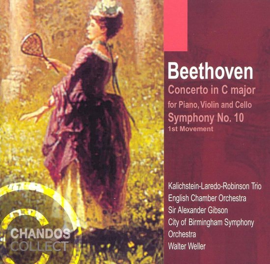 Beethoven: Triple Concerto, Symphony no 10 / Sir Alexander Gibson et al