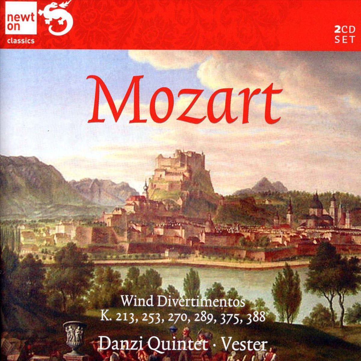 Danzi Kwintet, Frans Vester - Mozart: Wind Divertimentos K. 213, 253, 270, 289, 375, 388 (2 CD)