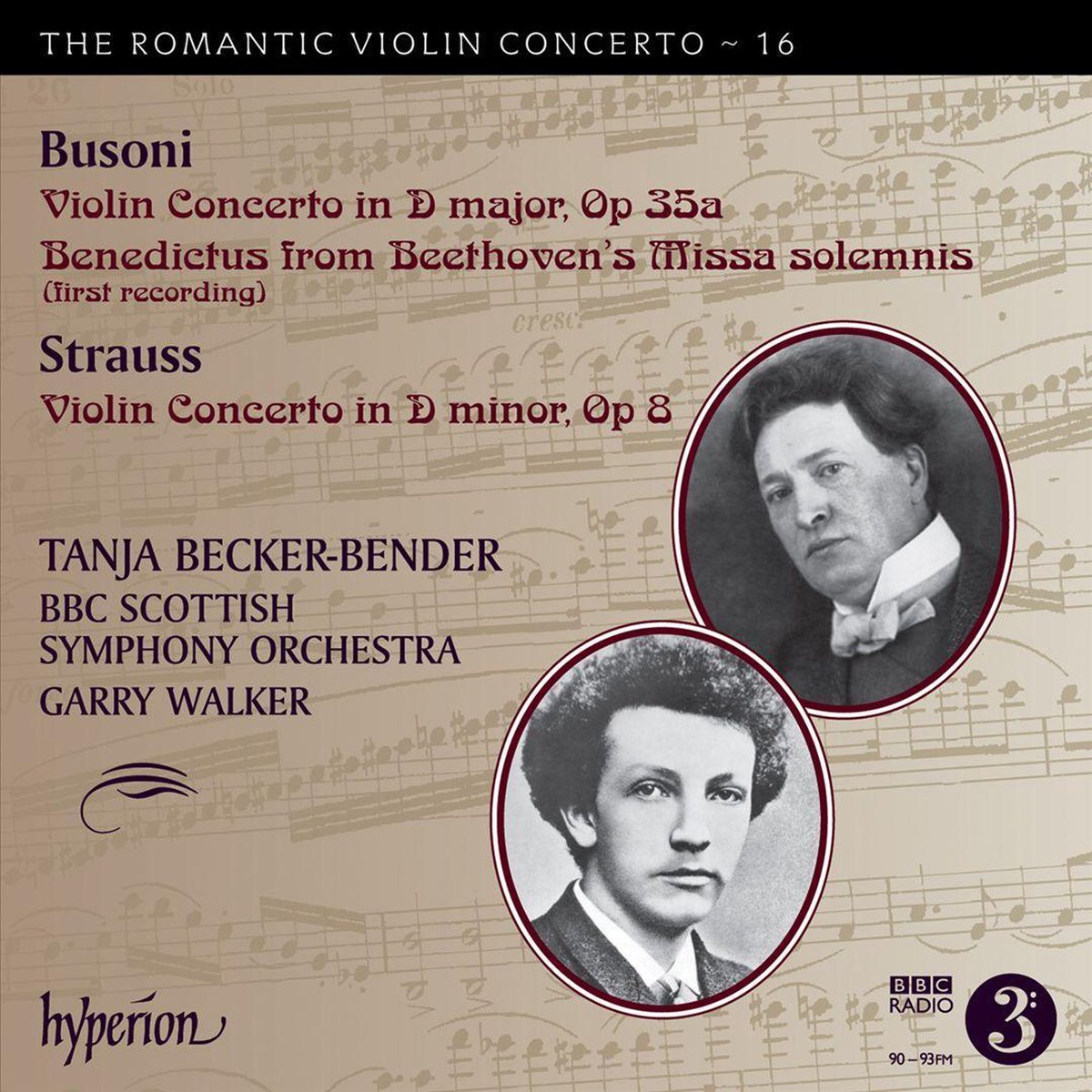 Busonistraussromantic Violin Concertos