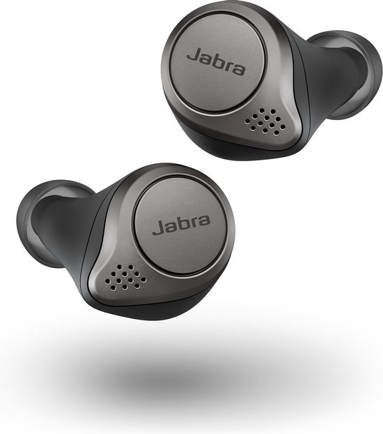 Jabra Elite 75t - True Wireless oordopjes - Titanium Zwart