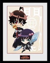 Twin Star Exorcists: Chibi 30 x 40 cm Framed Print