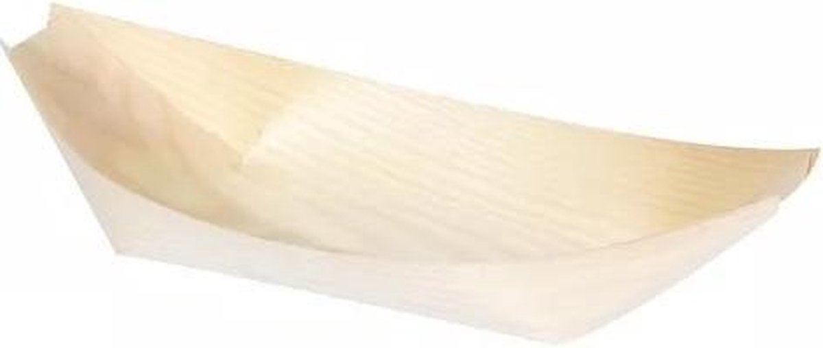 Goedkoopste Schaal hout set van 8 stuks 16,5cm