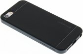 Spigen Neo Hybrid case beschermhoes metaal TPU iPhone 5 5s SE 2016 - Zwart