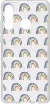 Design Backcover Huawei P30 Lite hoesje - Rainbow