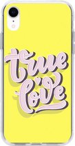 Design Backcover iPhone Xr hoesje - True love