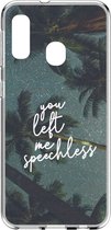 Design Backcover Samsung Galaxy A20e hoesje - Speechless