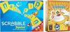 Afbeelding van het spelletje Spellenbundel - Bordspel - 2 Stuks - Mattel Scrabble Junior & Halli Galli Junior