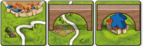 Thumbnail van een extra afbeelding van het spel Spelbundel - Carcassonne Draak, Fee&Jonkvrouw & Bruggen, Burchten&Bazaars & Graaf, Koning&Consorten