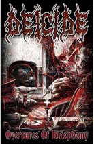 Deicide Textiel Poster Overtures Of Blasphemy Multicolours