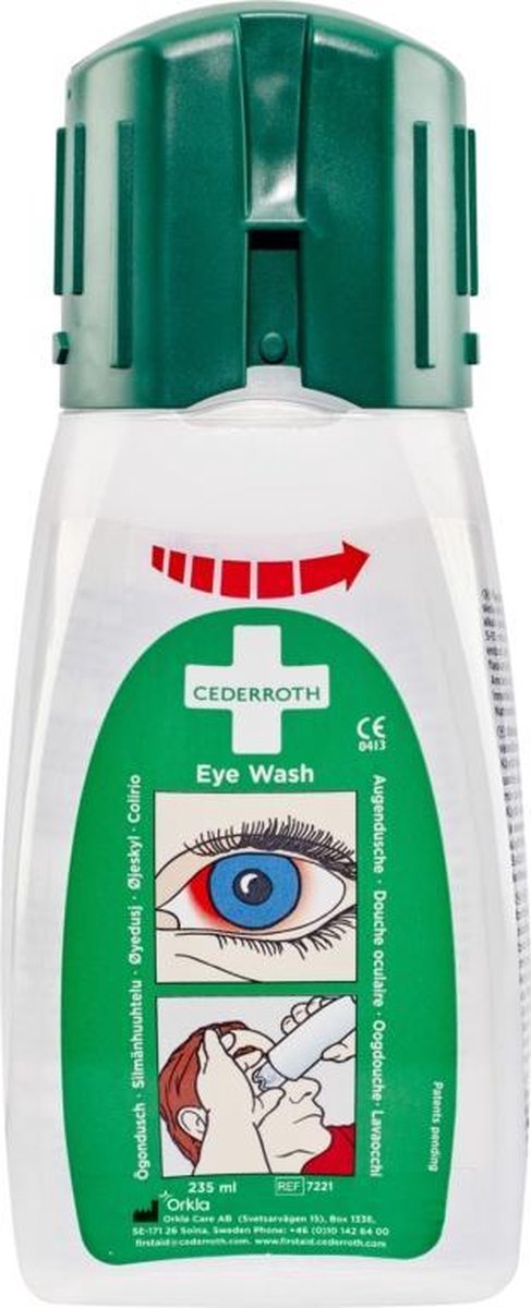 Goedkoopste Cederroth Oog - Gelaatdouche 5710644