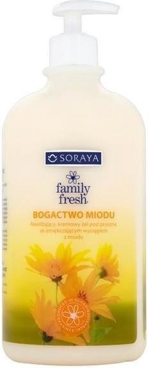 Soraya - Family Fresh Honey Richness SHOWER GEL from pump - 1000ML