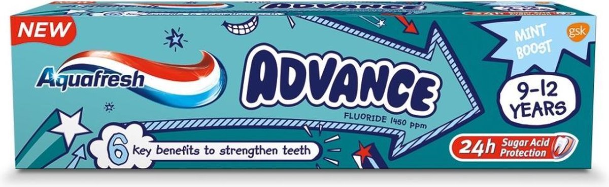 Aquafresh - Advance Toothpaste Toothpaste 75Ml