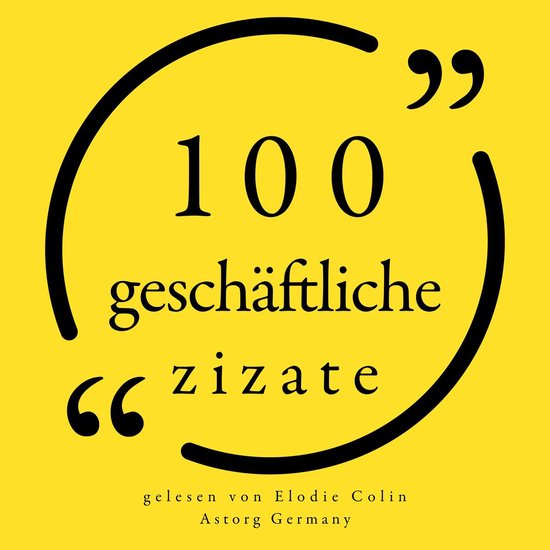 100 geschäftliche Zitate - cover