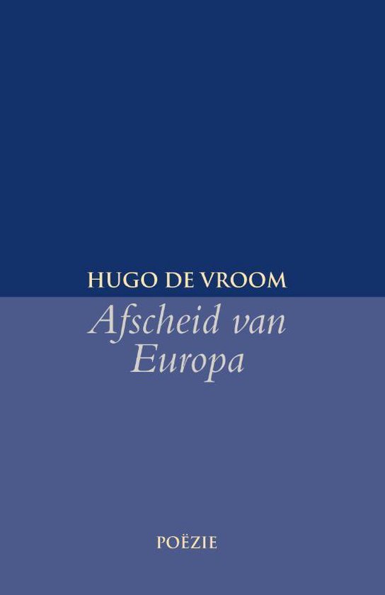 Cover van het boek 'Afscheid van Europa'