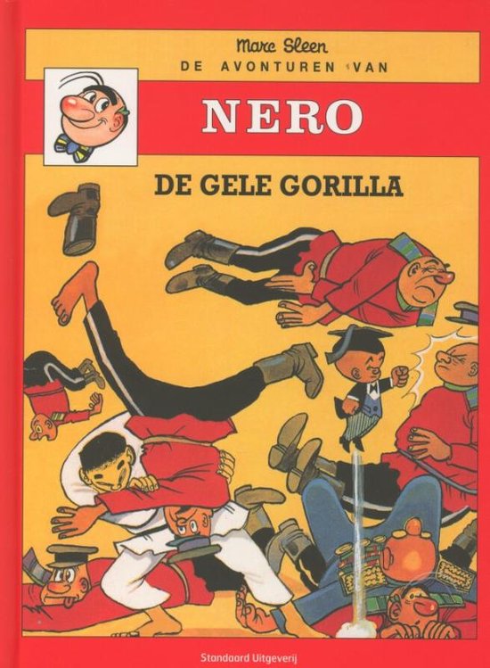 Cover van het boek 'Nero (hardcover) 26 De gele gorilla' van Marc Sleen