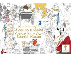 Kleur je eigen Spaanse meester/Colour your own Spanish master