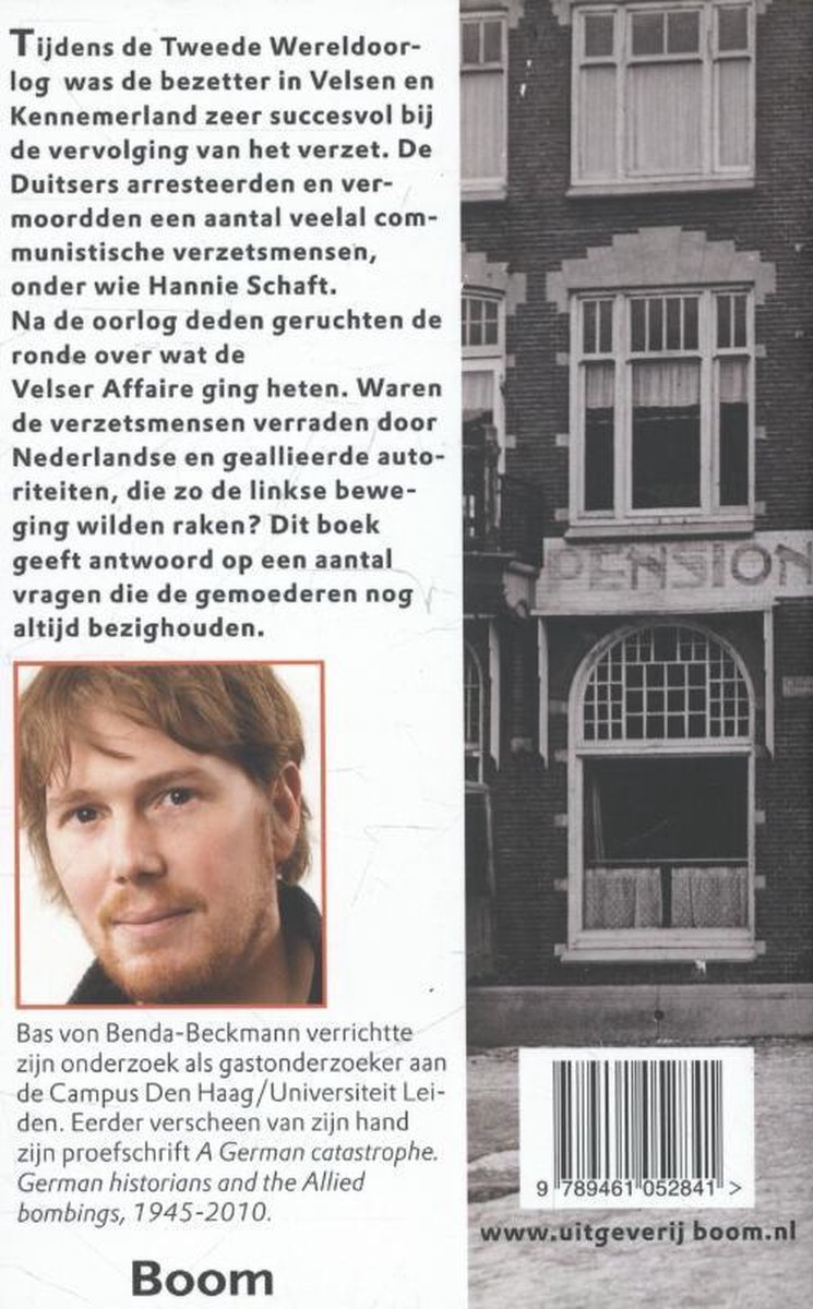 De Velser affaire - back cover