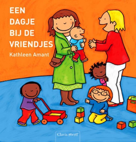 Cover van het boek 'Een dagje bij de vriendjes'