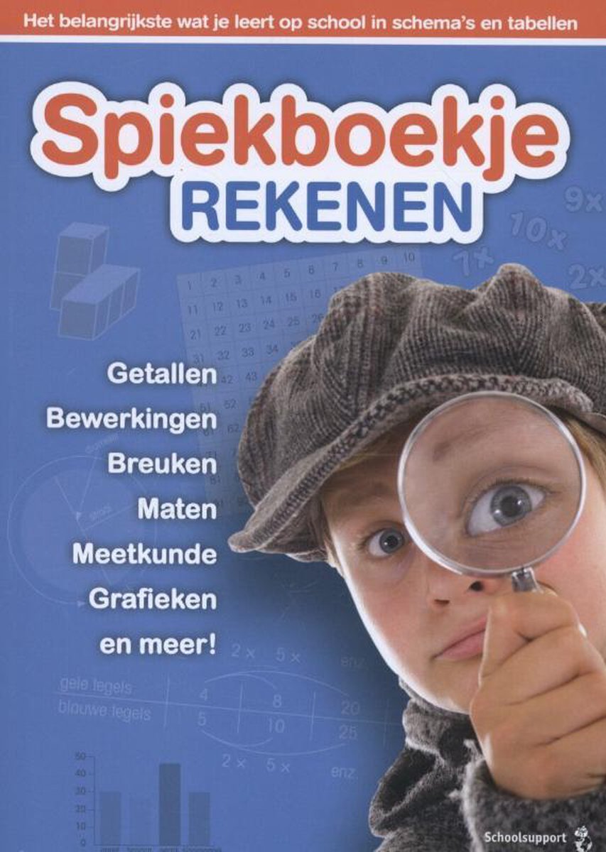 Omslag van Spiekboekjes - Spiekboekje rekenen