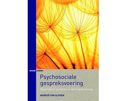 Omslag van Psychosociale gespreksvoering