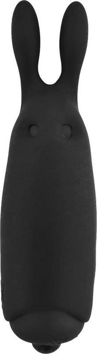 ADRIEN LASTIC - Vibrating Bullet Lastic Pocket Black Silicone 8.5 X 2.3 Cm
