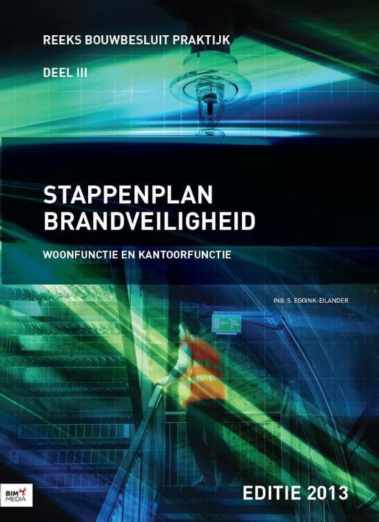 Cover van het boek 'Stappenplan brandveiligheid' van S. Eggink-Eilander