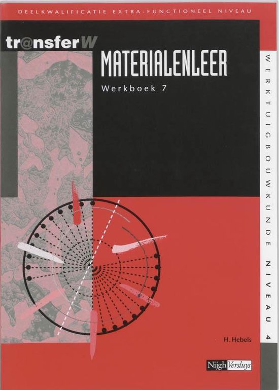 Cover van het boek 'Materialenleer / 7 / deel Werkboek / druk 1' van H. Hebels