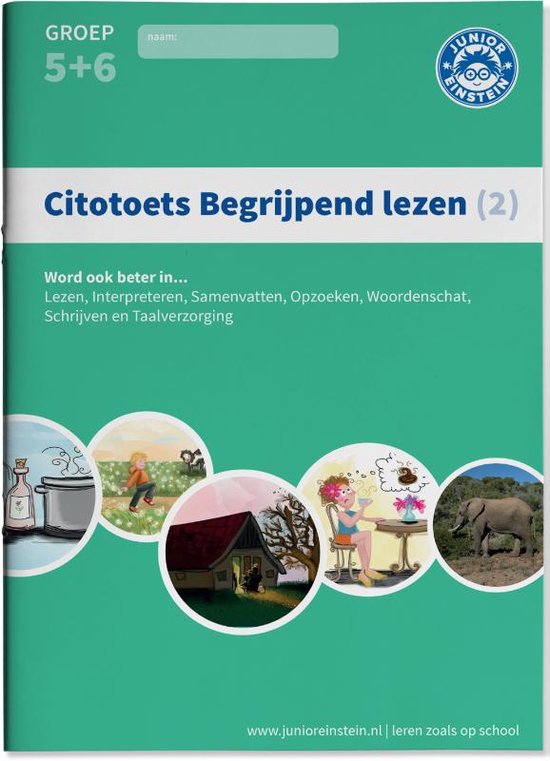 Citotoets Begrijpend Lezen 2 - Groep 5 en 6 Opgaven voor Beg ... - cover