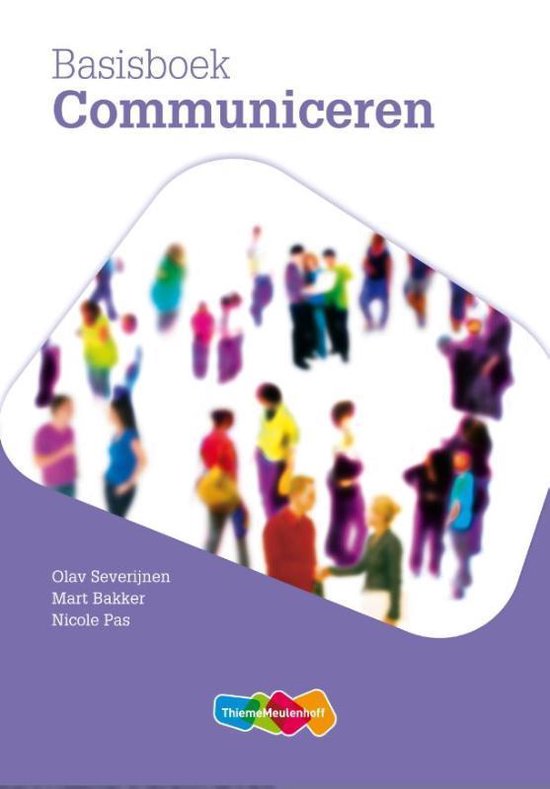 Cover van het boek 'Basisboek comm.'