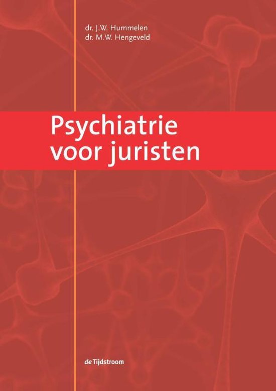 Cover van het boek 'Psychiatrie voor juristen' van Ko Hummelen