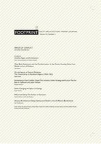 Footprint 19 - Delft Architecture Theory Journal. Spaces of Conflict