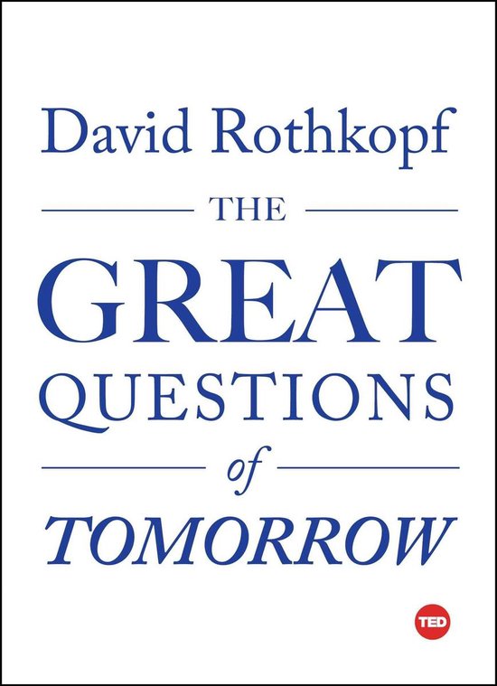 TED Books - The Great Questions of Tomorrow - cover