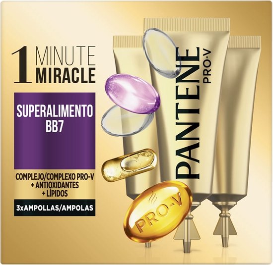 Pantene Prov Bb7 Ampoules 3x15ml bol