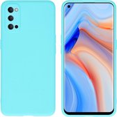 iMoshion Color Backcover Oppo Reno4 Pro 5G hoesje - mintgroen