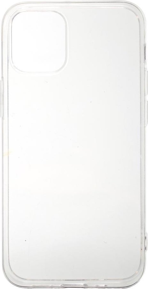 iPhone 12 Pro Max Back Cover Siliconen Transparant