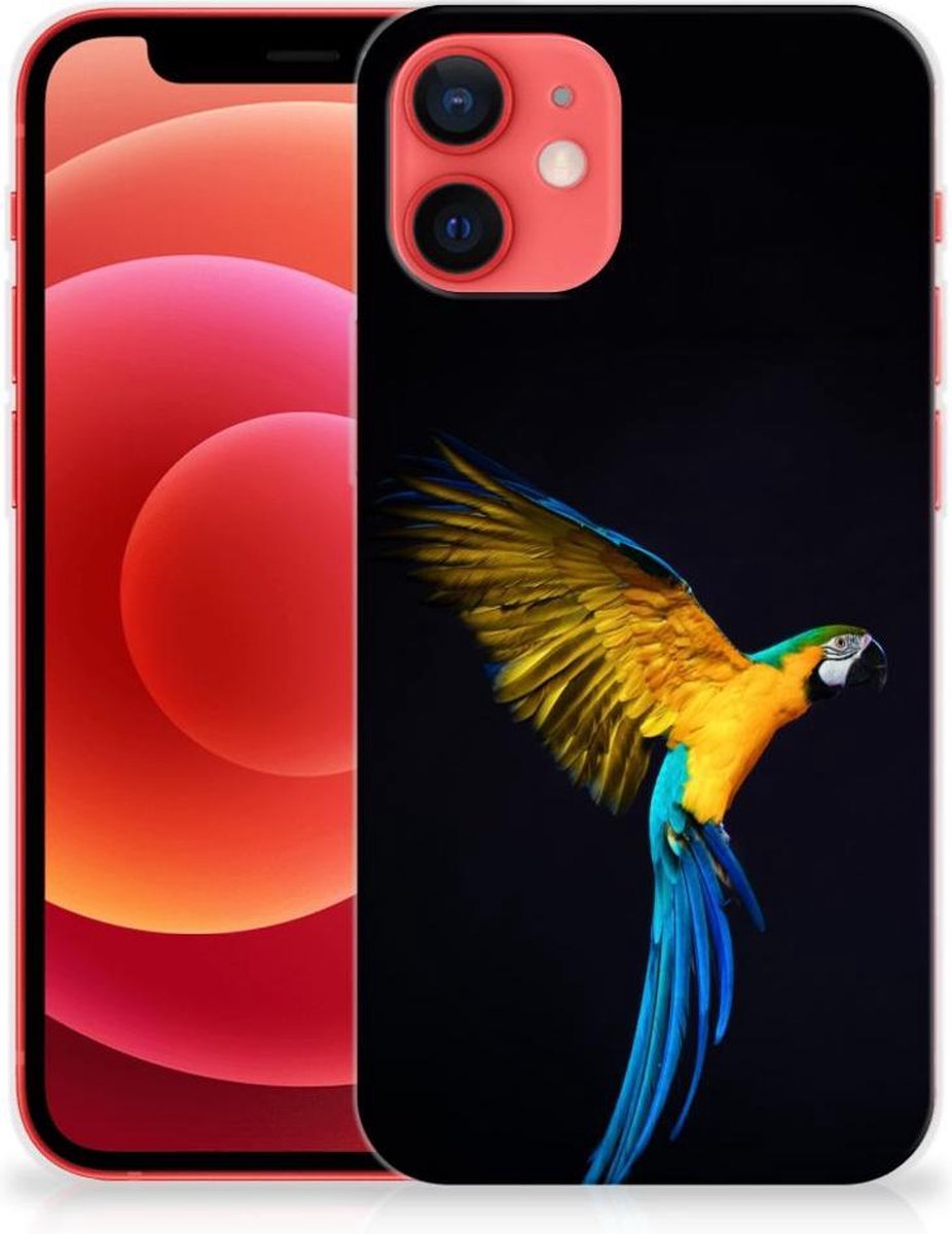 iPhone 12 Mini TPU Hoesje Papegaai